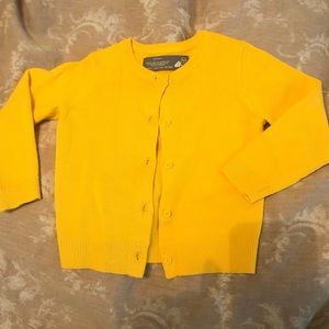 Yellow Cardigan 18-24 Months